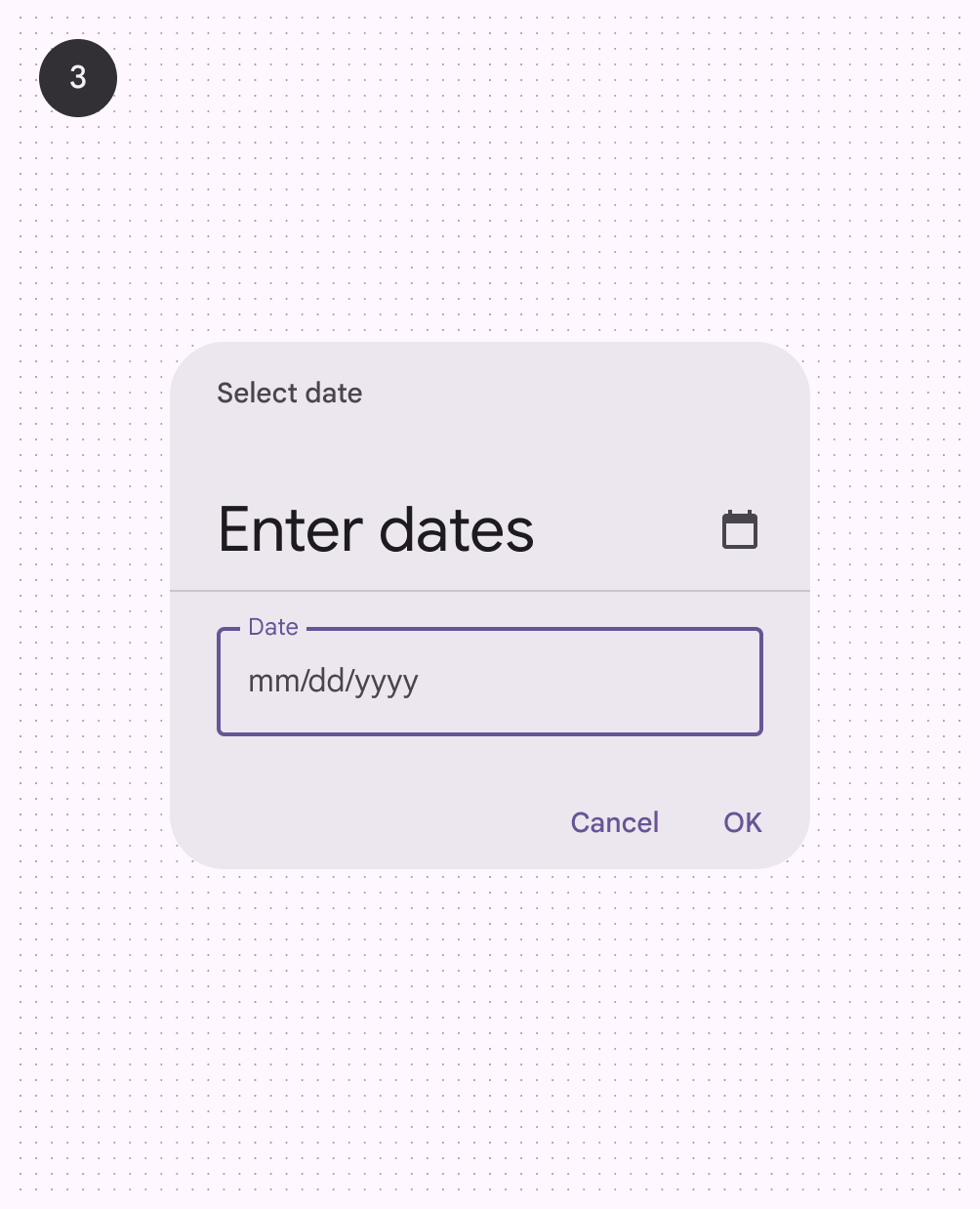 Date range picker with September, 20 to September, 24 selected
